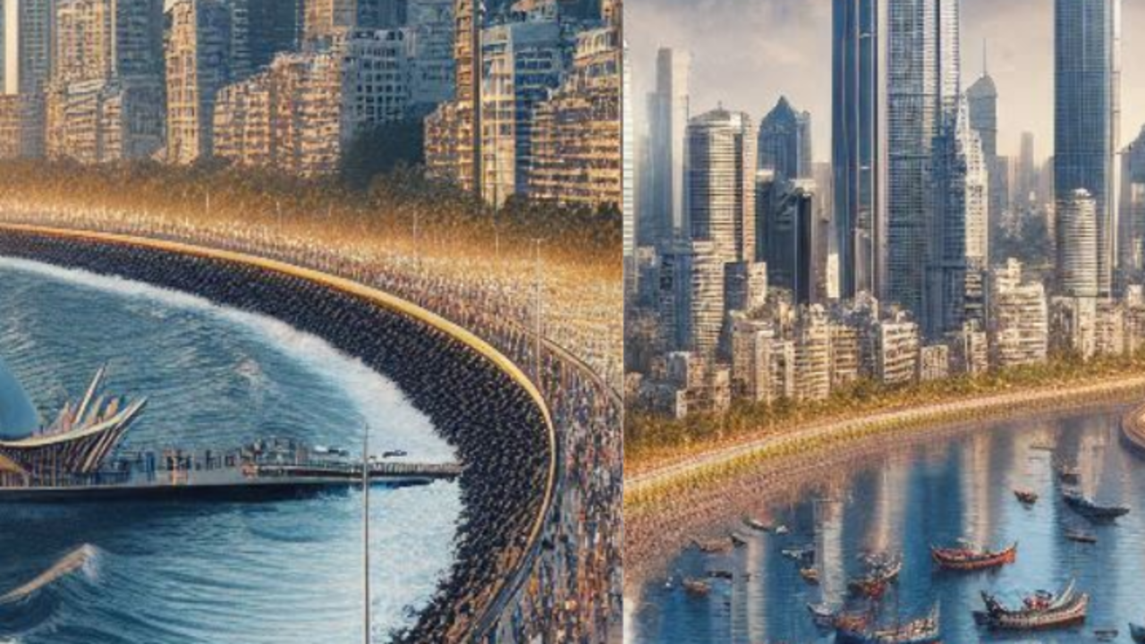 how mumbai's marine drive might look in next 10 years, ai imagines