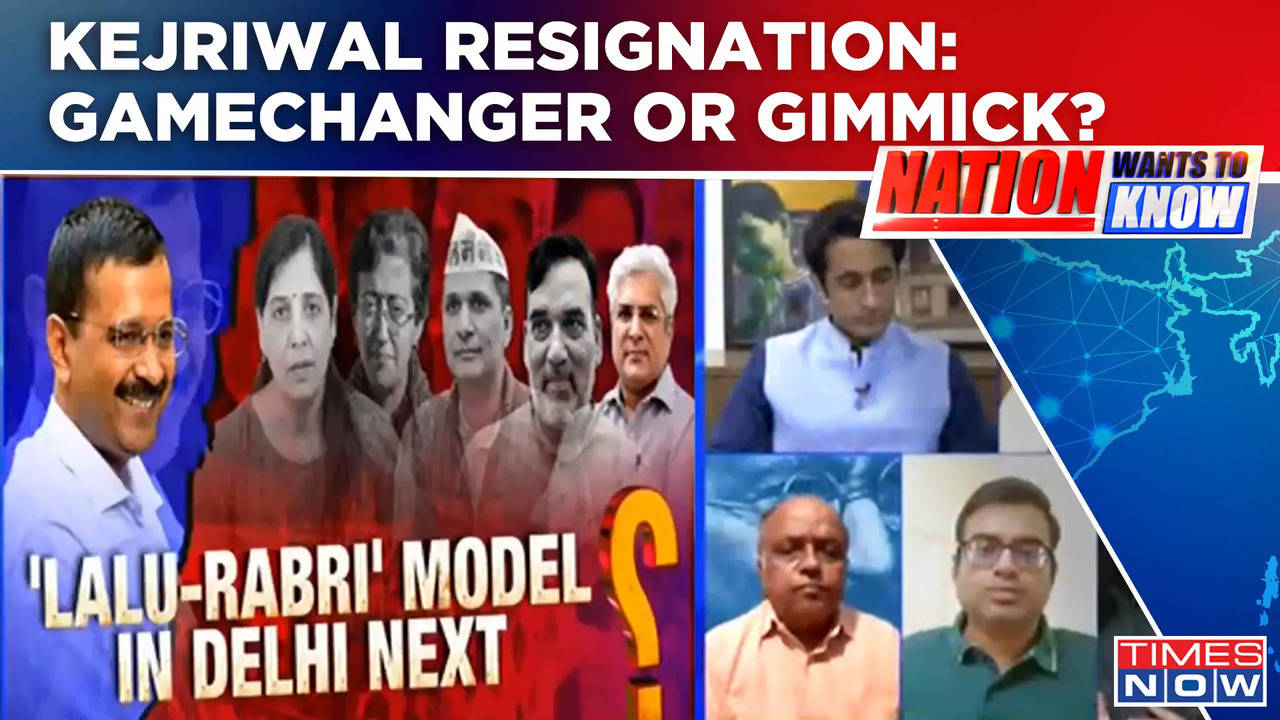 arvind kejriwal resignation announcement creates row, will sympathy card succeed? | nwtk