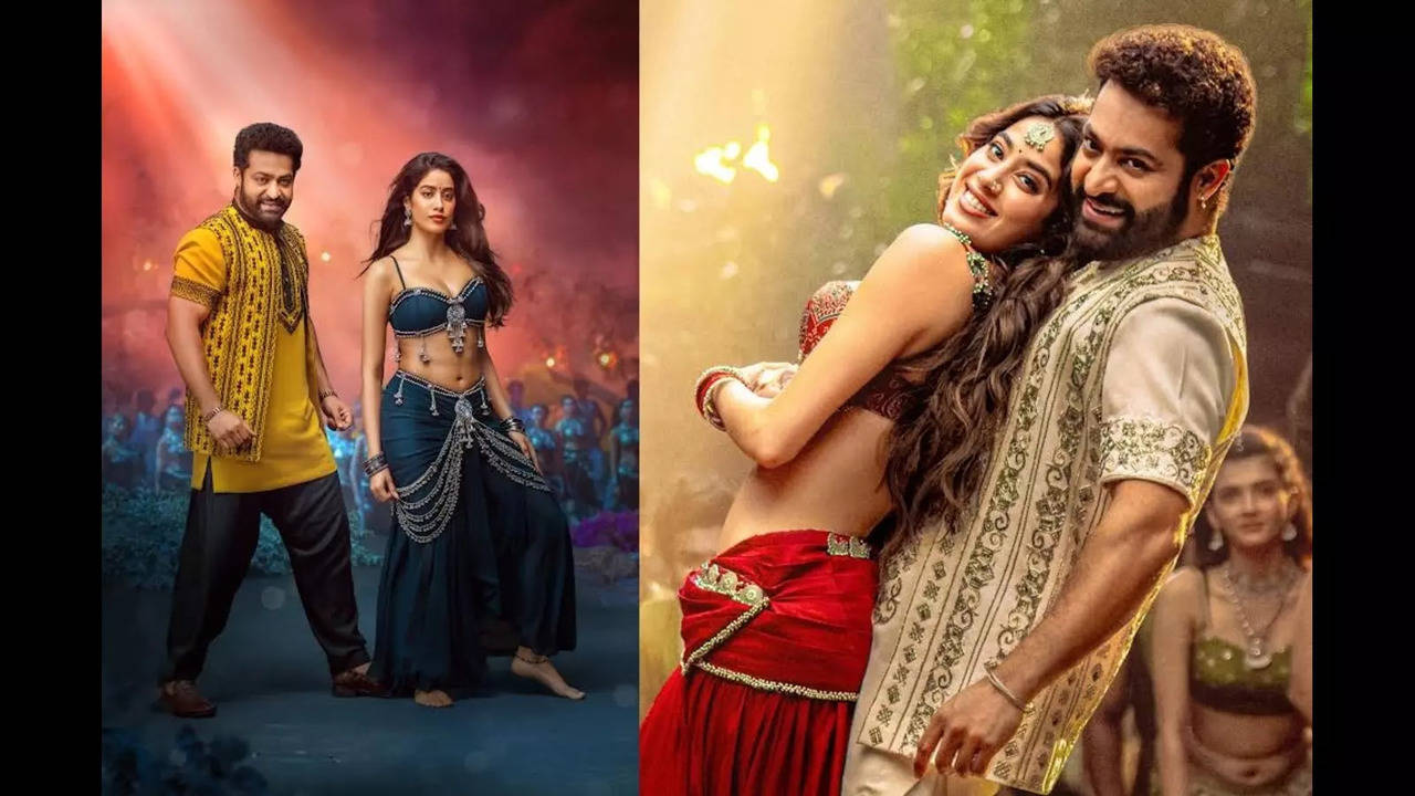 ntr explains why devara was made in two parts; he says janhvi kapoor's character has a beautiful love story