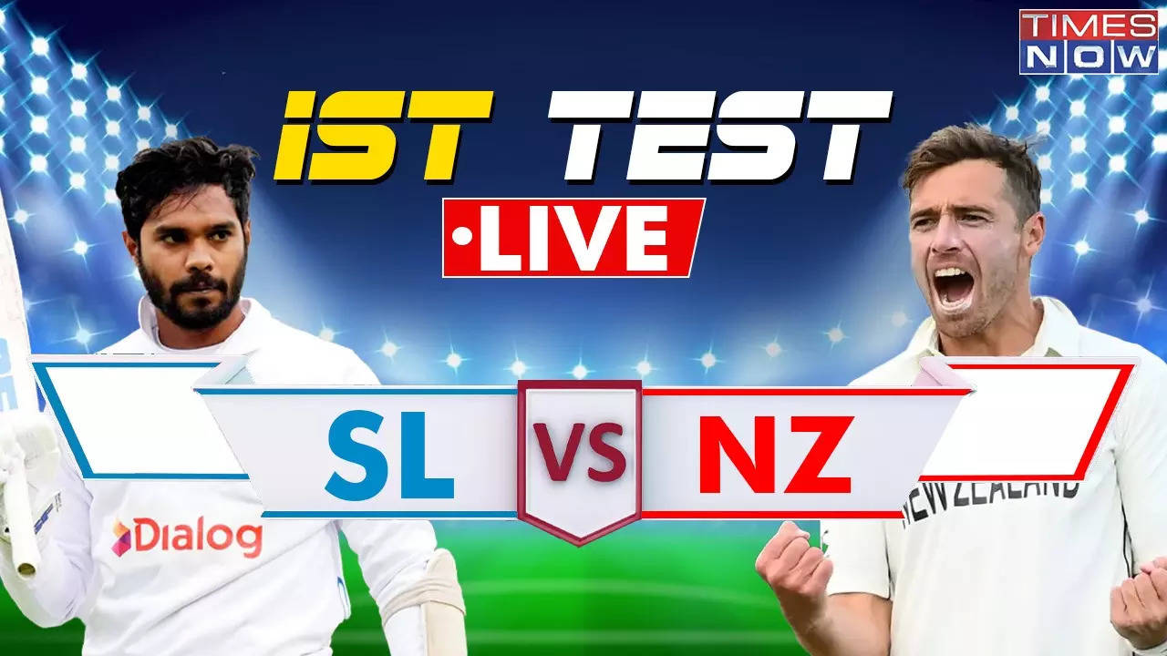 new zealand vs sri lanka 1st test cricket live updates 2024 nz vs sl results score schedule news commentary