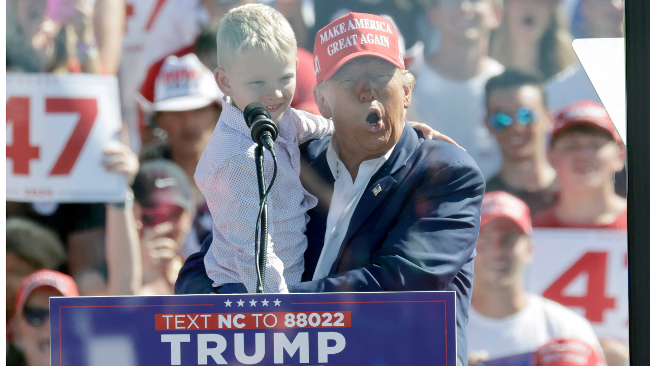 Donald Trump: A Contested President, But Loved Grandfather- No Doubts There