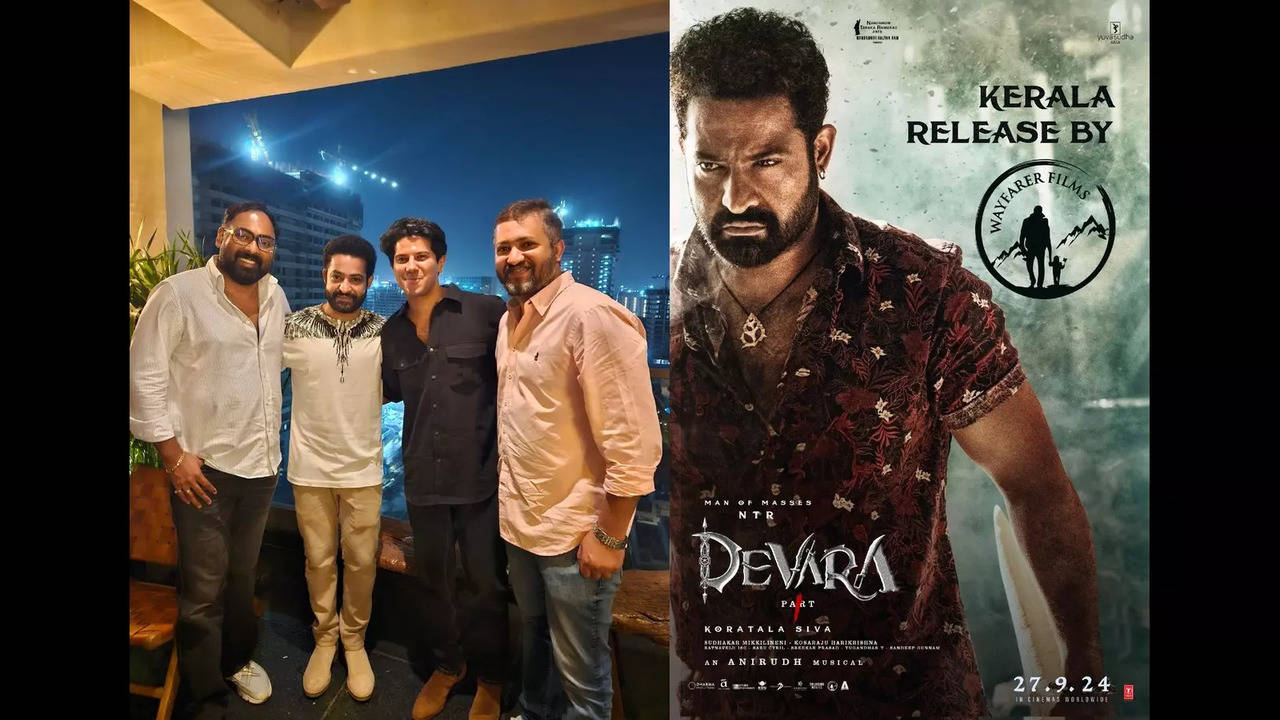 dulquer salmaan’s wayfarer films picks up kerala distribution rights of ntr’s devara