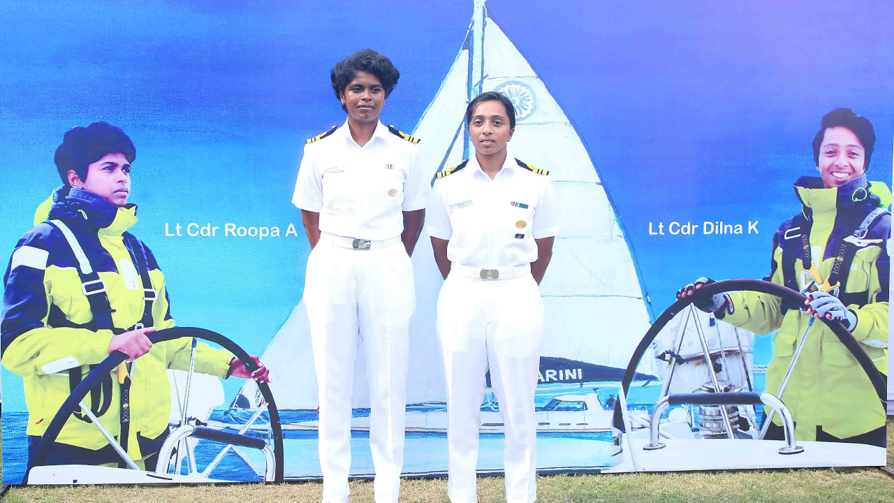 sailing into history: two indian women naval officers all set to conquer globe