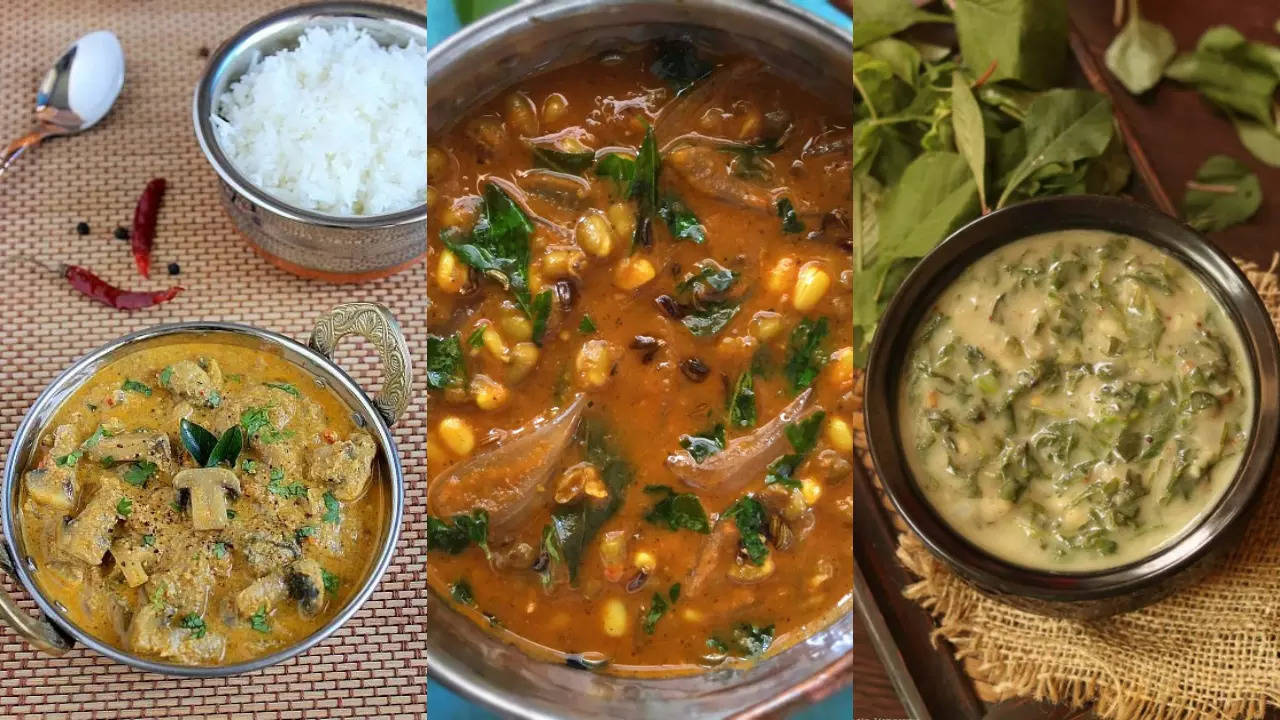 kaigari mandi to paal katti curry: 5 vegetarian curries from tamil nadu's chettinad cuisine for a hearty dinner