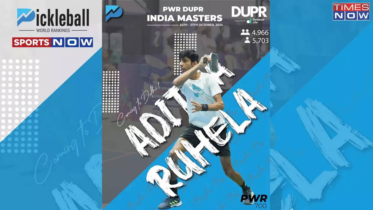 meet aditya ruhela, indian pickleball player eyeing to leave a lasting mark at pwr dupr india masters