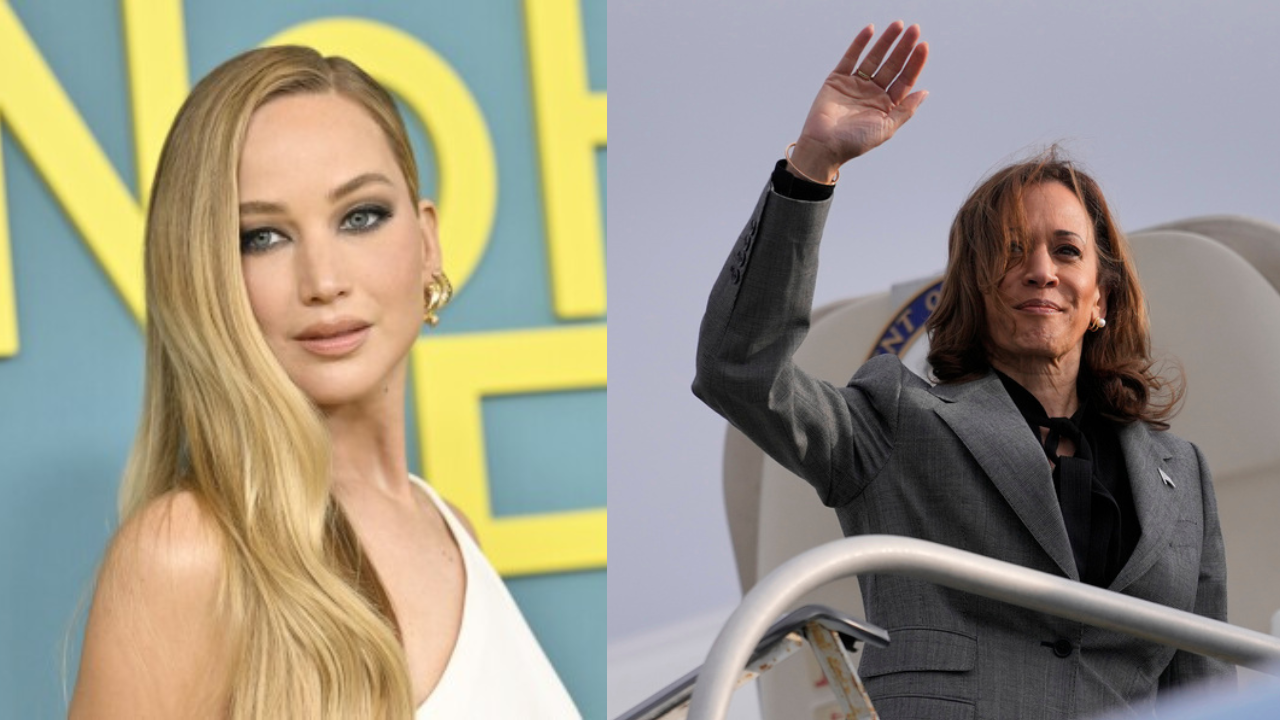 oscar-winning actor jennifer lawrence endorses kamala harris: 'abortion is on the ballot'