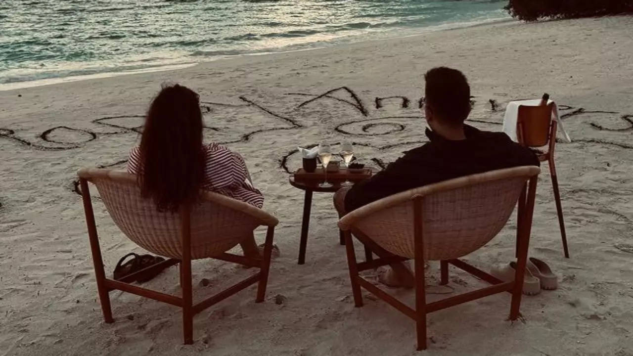 parineeti chopra, raghav chadha drop pics from first wedding anniversary vacay. pen sweet notes