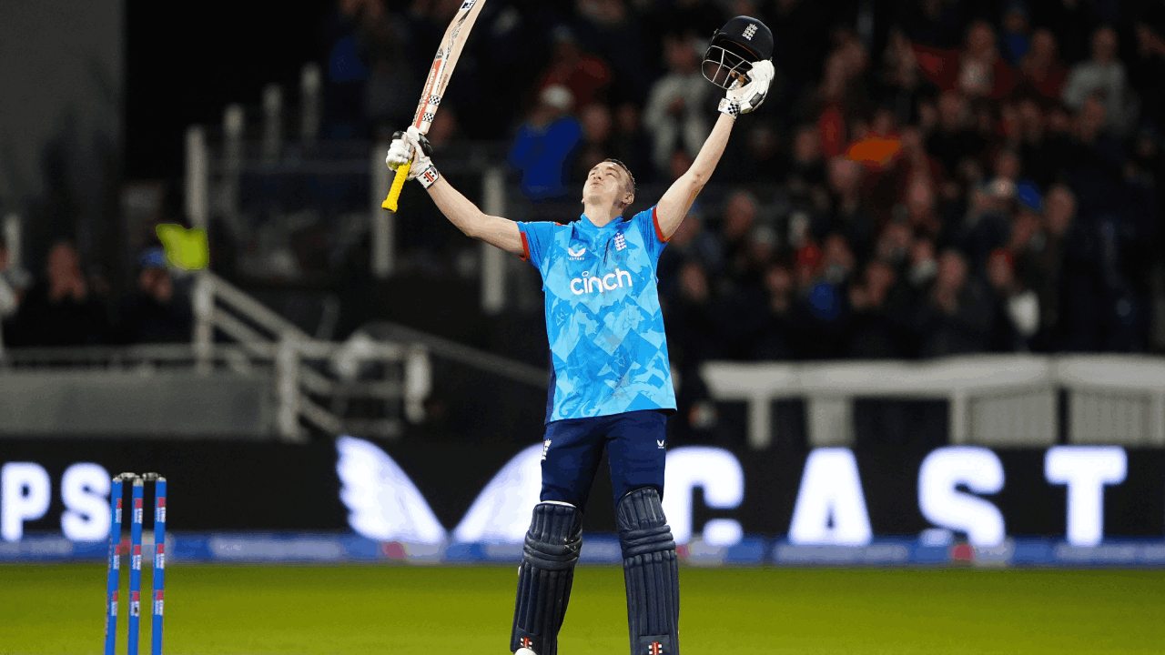 harry brook creates history, breaks 13-year-old record to become youngest england captain to score odi century