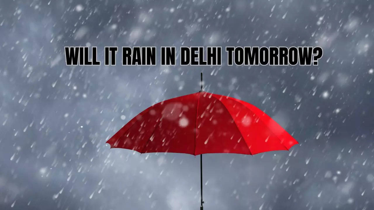 will delhi receive rainfall tomorrow? check what imd predicts