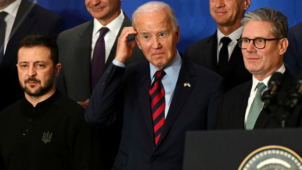 in an atlas slip, joe biden's greets new york with 'welcome to washington'