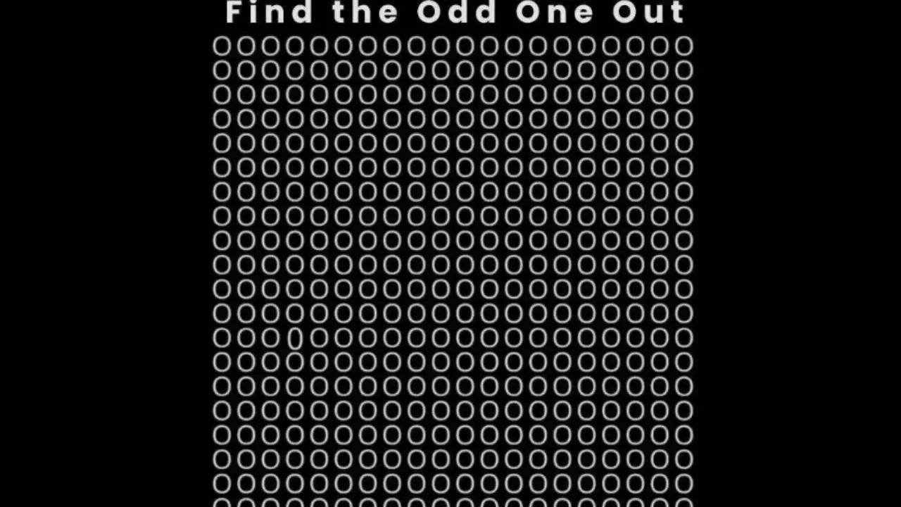 brain teaser of the day: spot the odd one out in just 5 seconds!