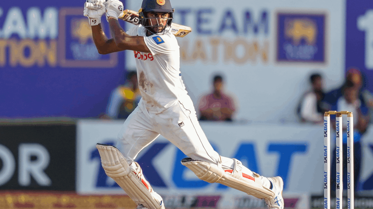 kamindu mendis creates history; becomes first player in the world to hit half-century in 8 consecutive matches after test debut