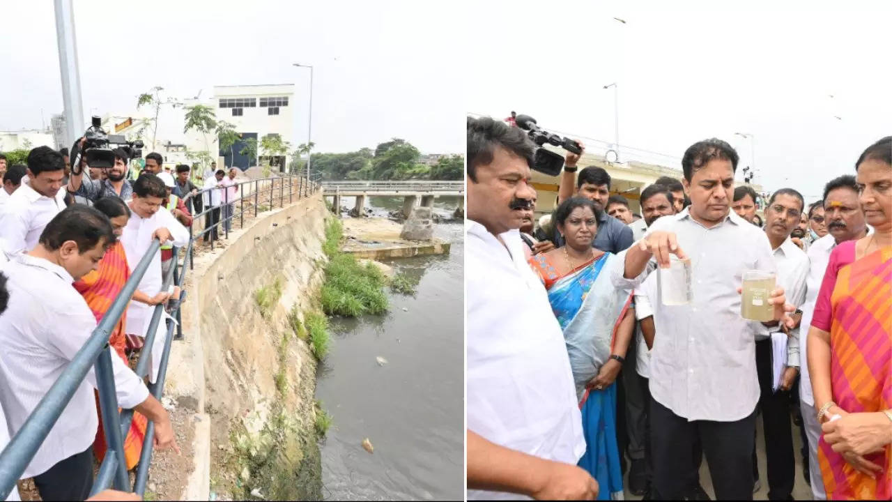 hyderabad will be 1st city to achieve 100% sewage treatment: kt rama rao's big statement