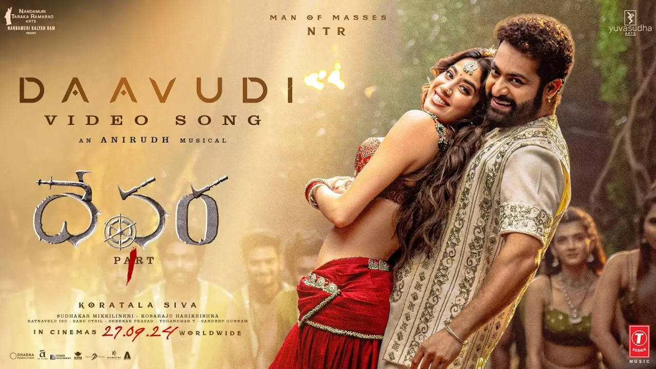 jr ntr, janhvi kapoor’s daavudi song removed in devara; fans express disappointment