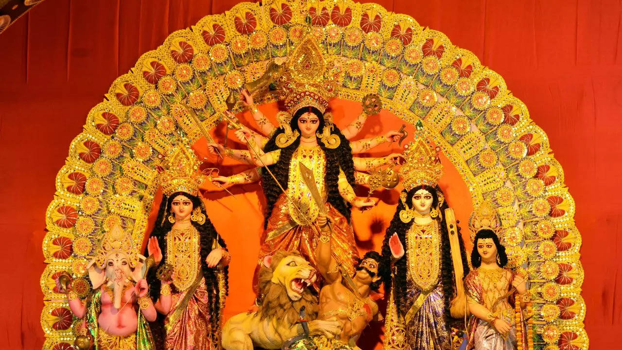 durga puja 2024: celebrating the 10-armed goddess in all her glory