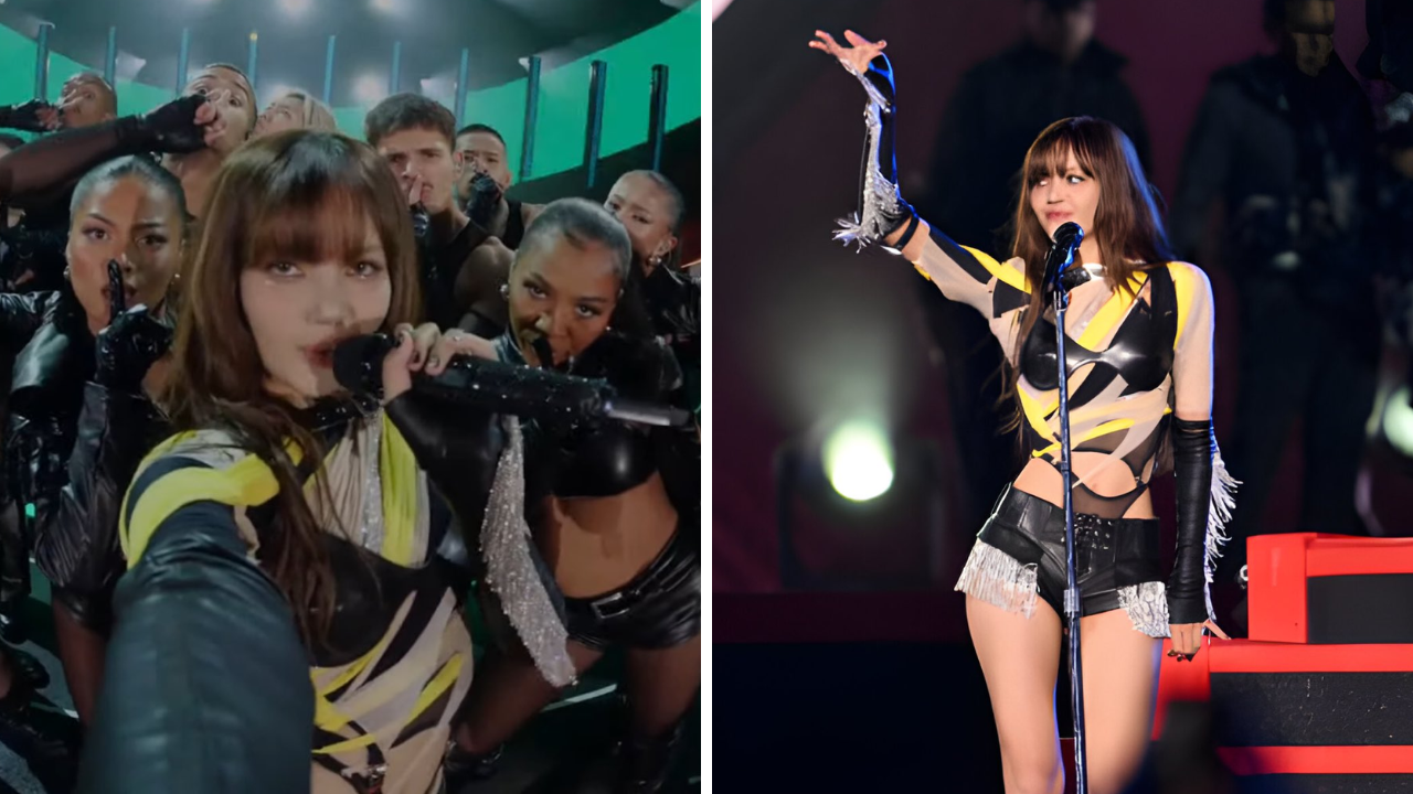 blackpink's lisa performs new song moonlit floor at 2024 global citizen festival, brings the house down with rockstar