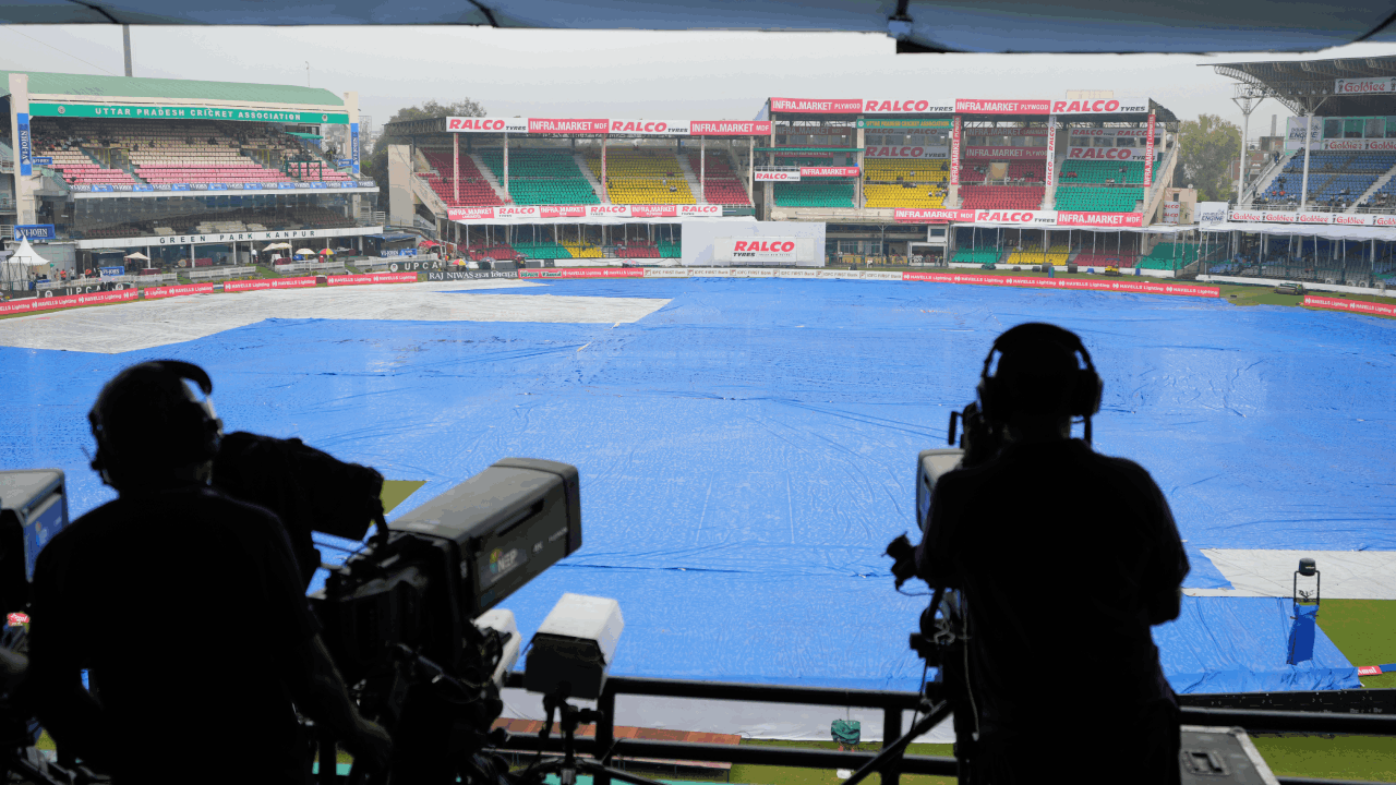 india vs bangladesh 2nd test day 5 weather report: will kanpur rain end india's hopes of historic win?