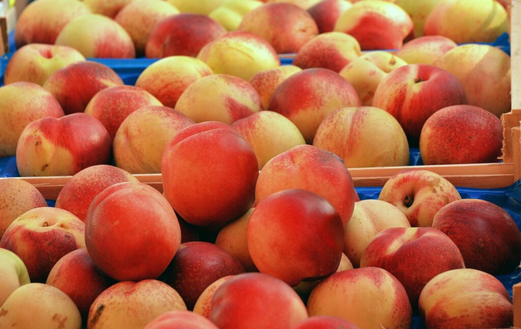 Peaches from Japan's Fukushima region sold at Harrods