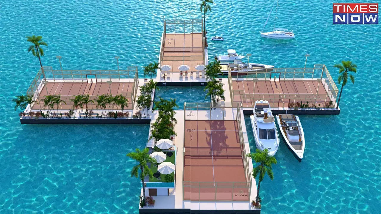 making waves: after pickleball, miami’s first floating padel courts set to make a splash with 360-degree water views