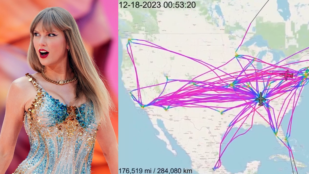 Amid Taylor Swift's Endorsement Of Harris, Old Video Of Her Massive Carbon Footprint Goes Viral