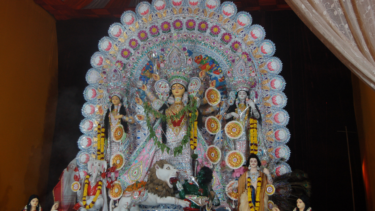 behind the scenes of delhi's oldest durga puja