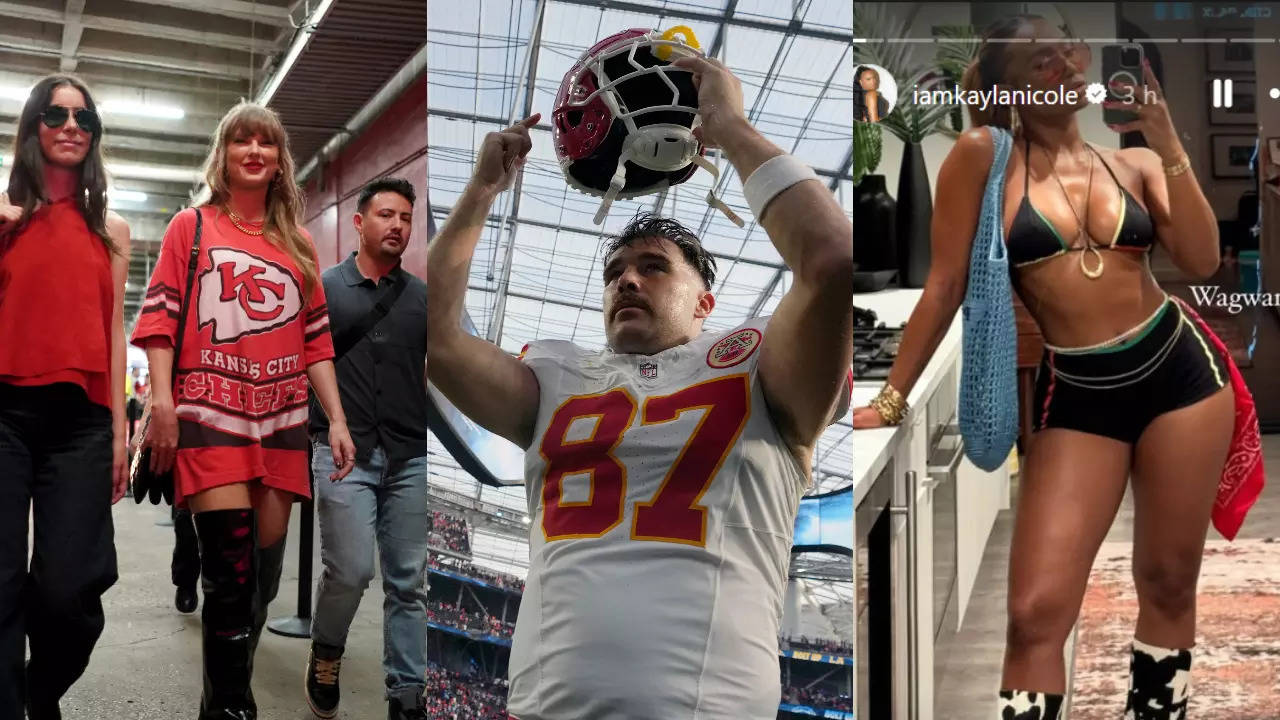 Taylor Swift Missing Again From Chiefs' Win, Travis Kelce's Ex-GF Kayla Nicole Steals the Limelight