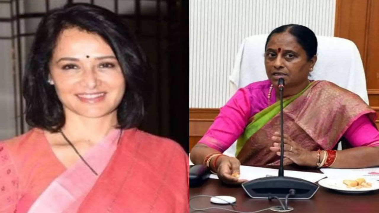 shocked to hear a woman minister turn into a demon amala akkineni reacts to congress k surekha s remarks