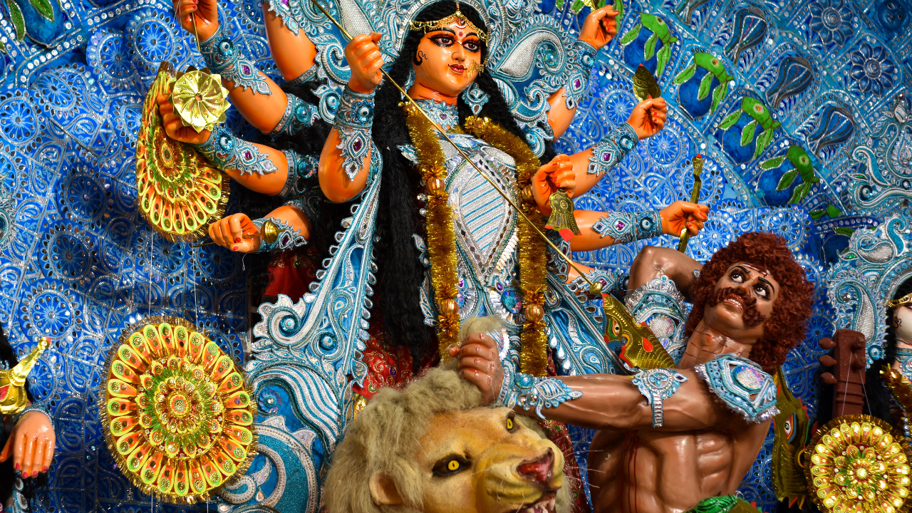 how can durga kill the modern day mahishasura?