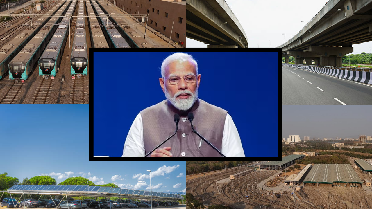 pm modi to inaugurate mumbai metro 3, launch thane freeway extension and other key projects: top points