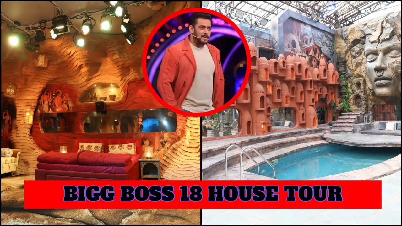 inside bigg boss 18 doors: take a full tour of the stunning house with cave hotel, confession room, bedroom twist