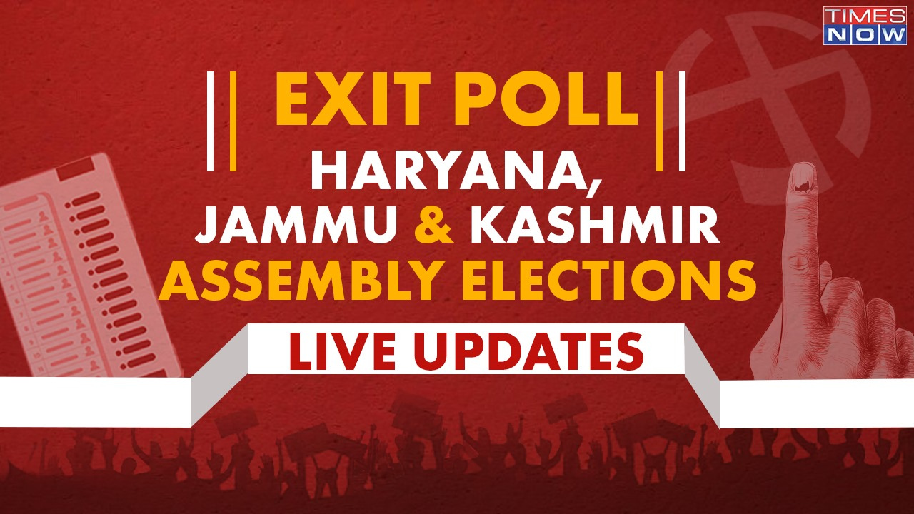 exit poll 2024 haryana jammu kashmir assembly election exit poll results live updates