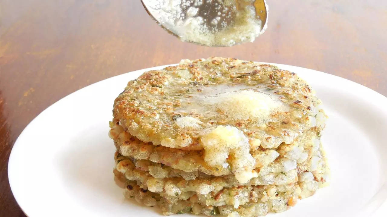 sabudana thalipeeth with a twist of jowar millets for your navratri breakfast