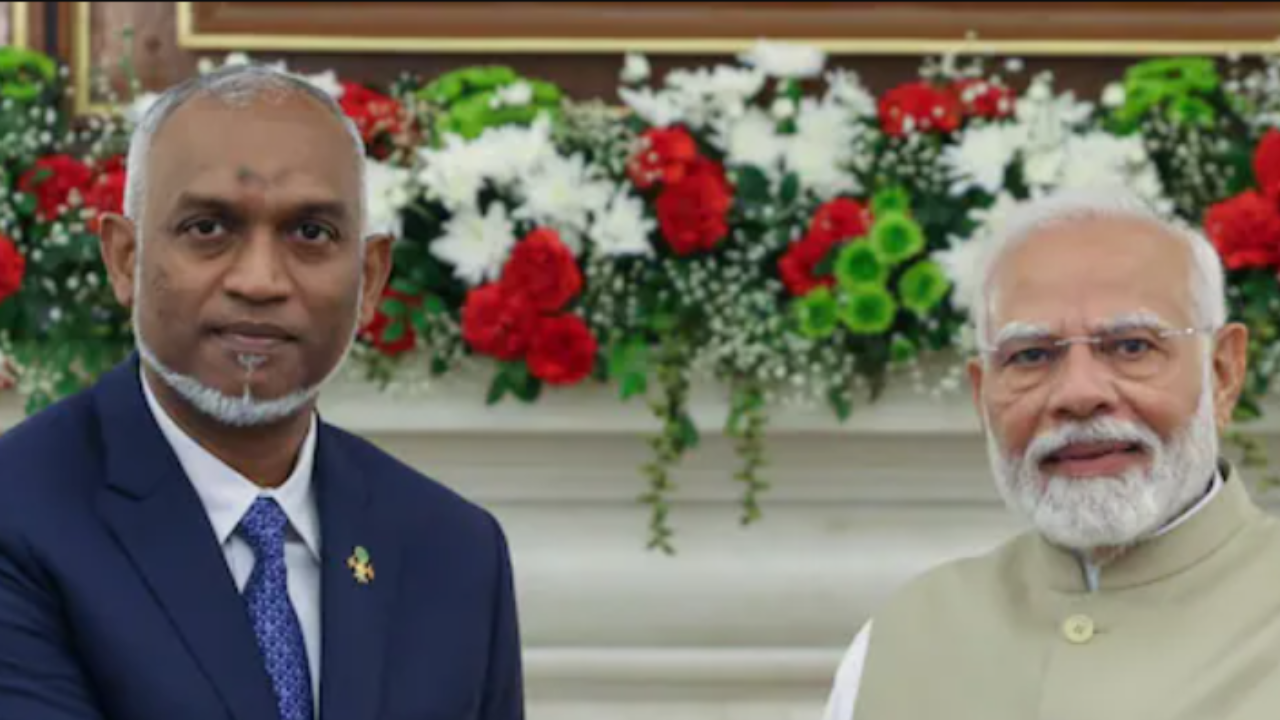 'nearest neighbour, close friend': pm modi meets maldives' president muizzu, promises to strengthen ties