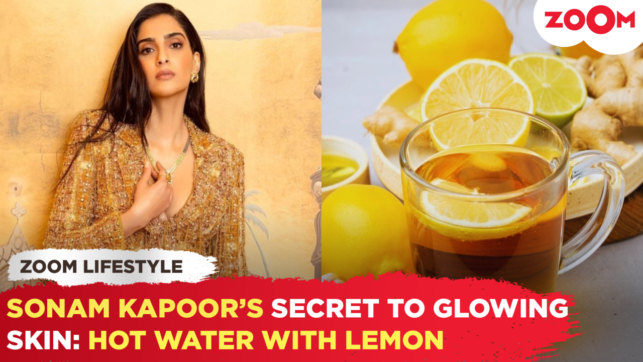 sonam kapoor’s secret to glowing skin: hot water with lemon