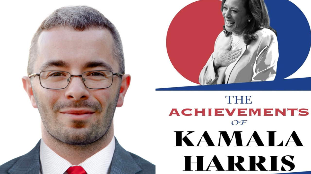 who is jason dudash, author of 'the achievements of kamala harris'?