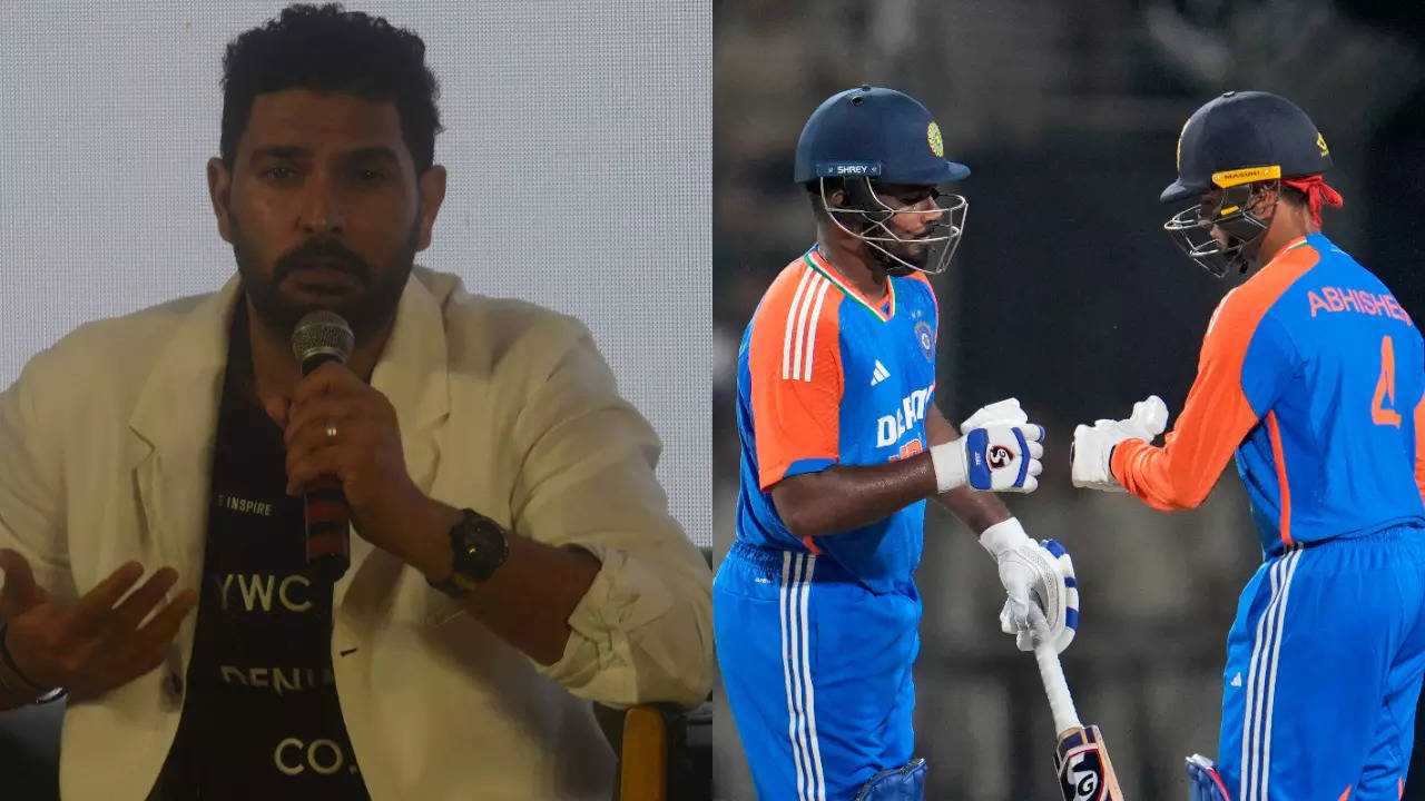 only if we apply our brains: yuvraj singh reacts to abhishek sharma's run-out after mix-up with sanju samson