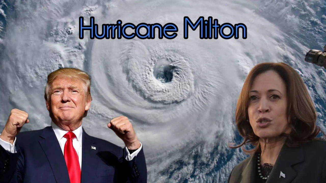 donald trump's univision town hall postponed due to hurricane milton, kamala harris' event unaffected