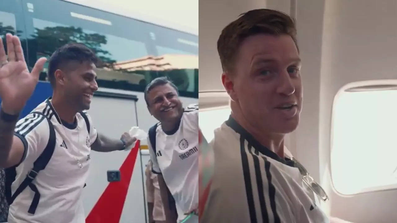 Suryakumar Yadav Flaunts Dance Moves, Morne Morkel Flooded With 'Work'; Watch Team India's Grand Welcome in Delhi