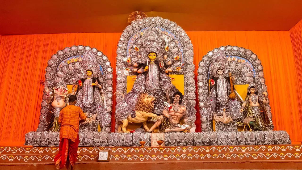 durga puja 2024: exploring kolkata's timeless bonedi bari celebrations