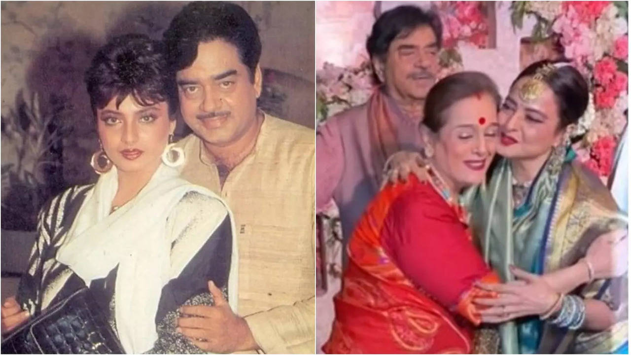 shatrughan sinha on long 'cold war' with rekha: my wife patched us up for her own selfish reason