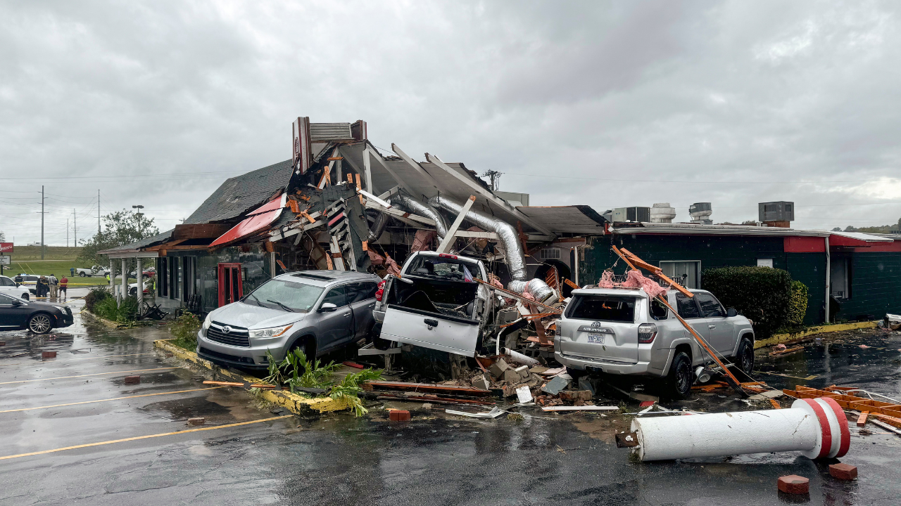 hurricane milton: tornado spotted in vero beach after damage in fort pierce | watch