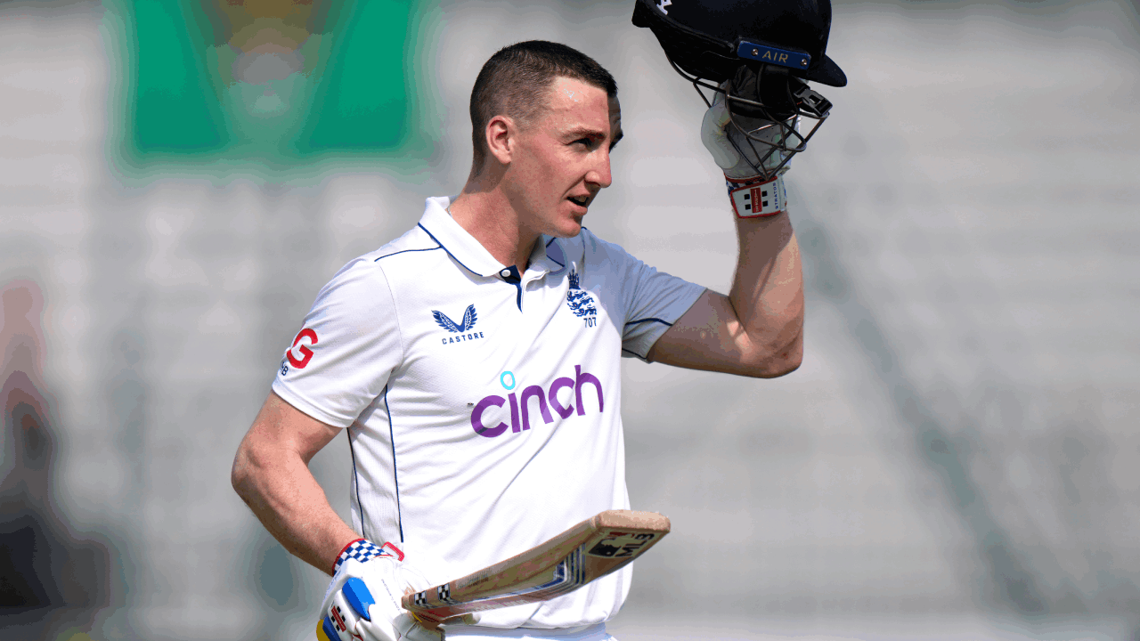 harry brook creates history, becomes first player in world to test average above 100 in pakistan