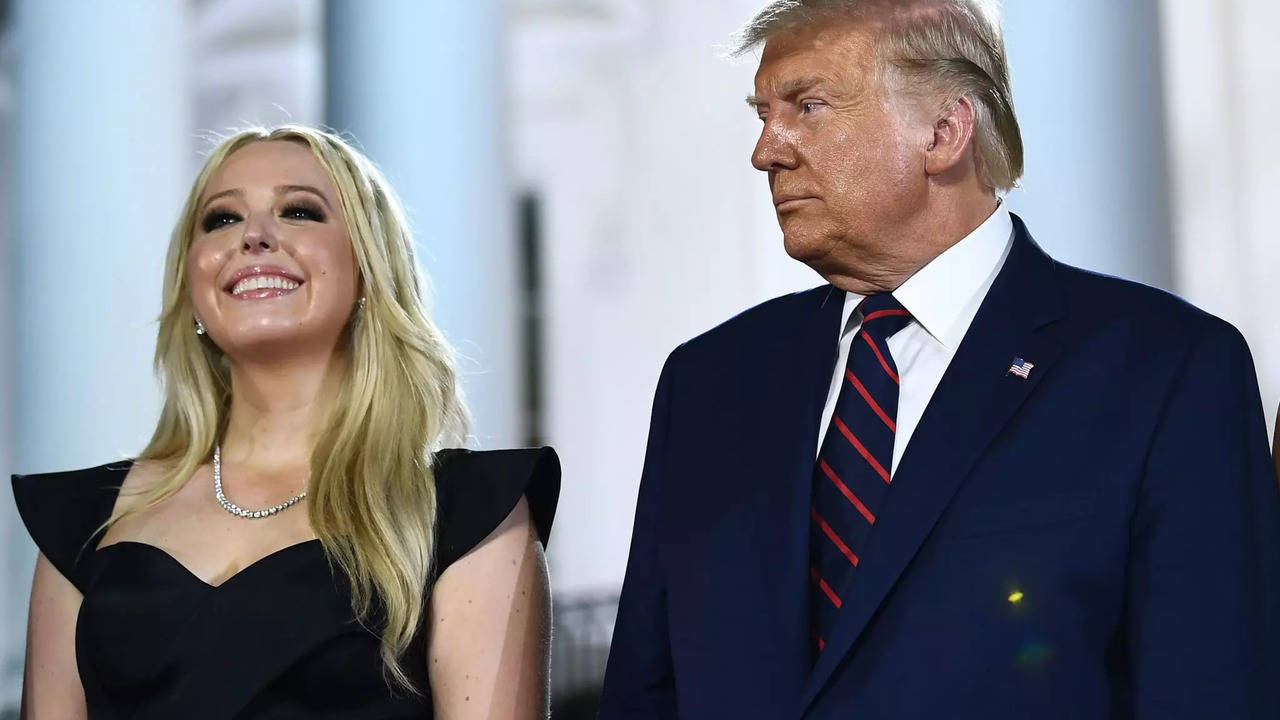 donald trump reveals daughter tiffany trump is pregnant: 'going to have a baby'