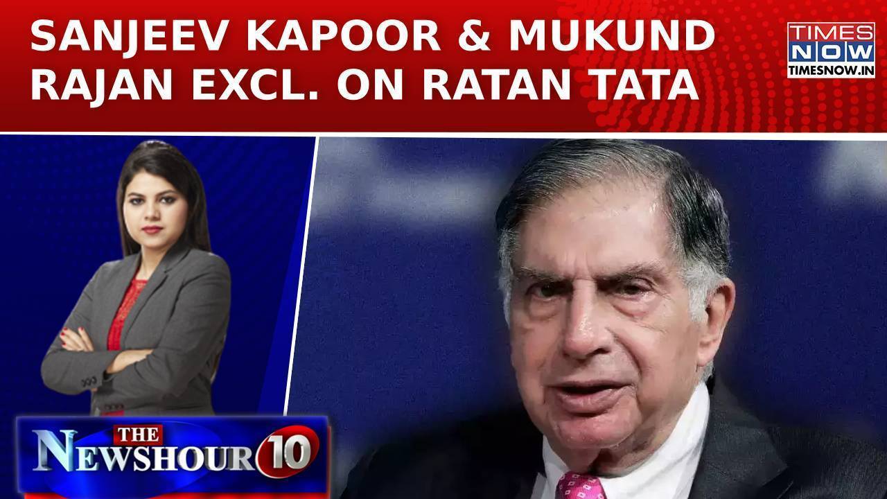 ratan tata's demise: sanjeev kapoor & mukund rajan exclusive on ratan tata| newshour agenda