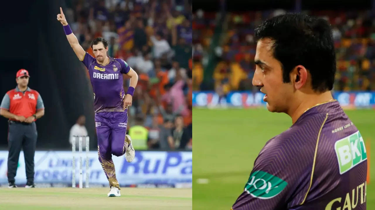 kkr connection! mitchell starc points out gautam gambhir's one quality which makes him standout as a coach