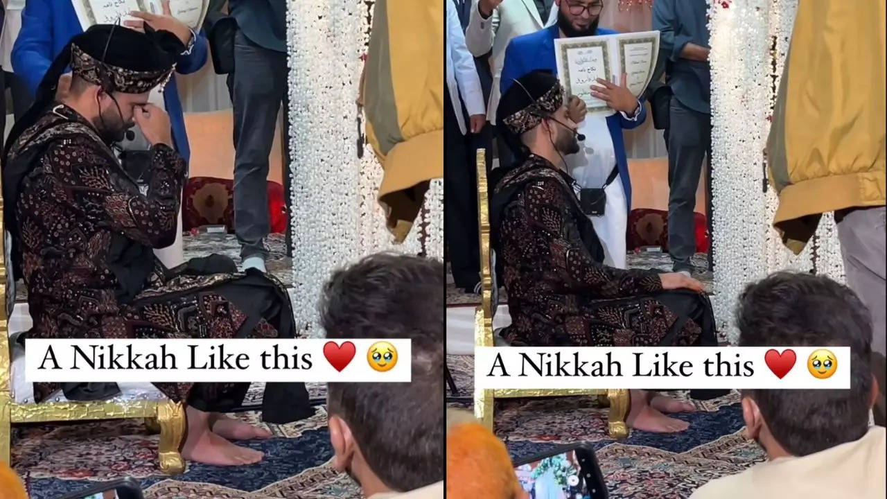 ‘is this the dream nikaah’: groom's emotional vows win hearts, leave internet in tears