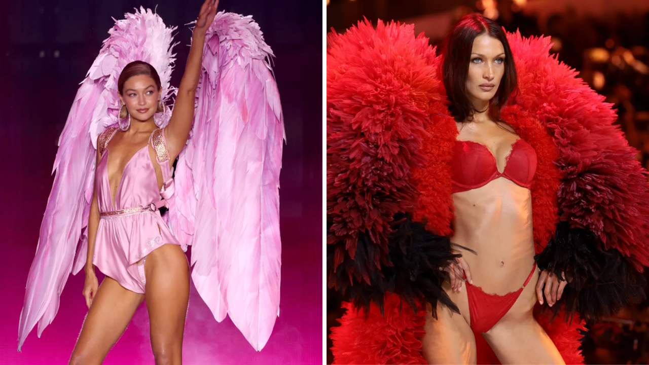 victoria's secret fashion show 2024: gigi hadid kicks it off, bella hadid returns to ramp