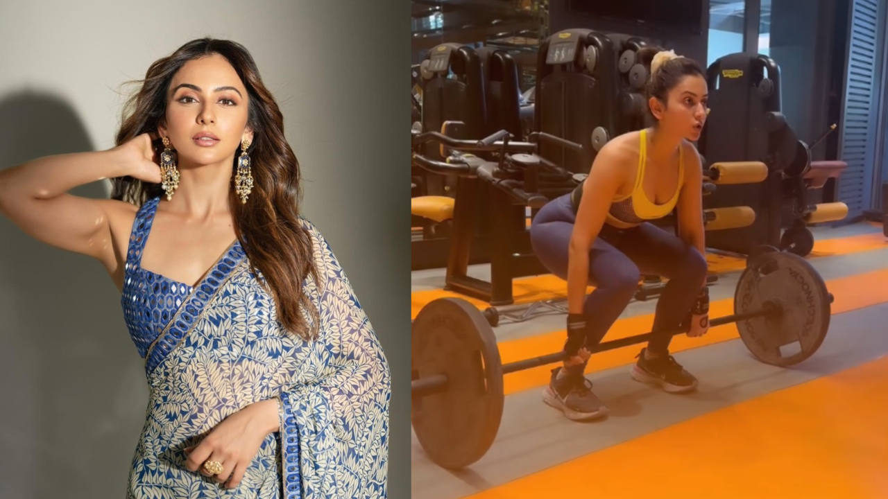 rakul preet singh suffers back injury while performing deadlift, shares health update: been on bed rest for...