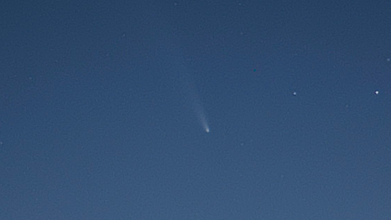 comet atlas visible near pittsburg in pennsylvania, photos surface