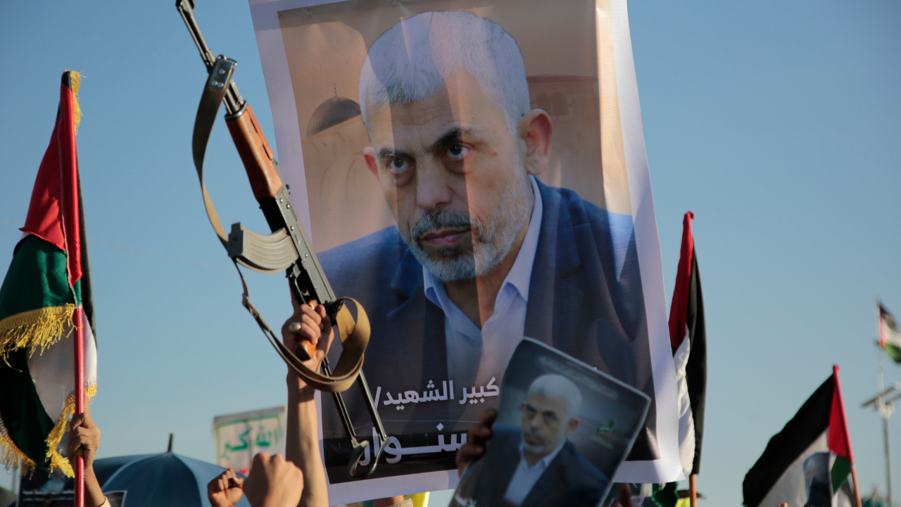 israel drops leaflets over gaza showing yahya sinwar's body: 'hamas will no longer...'